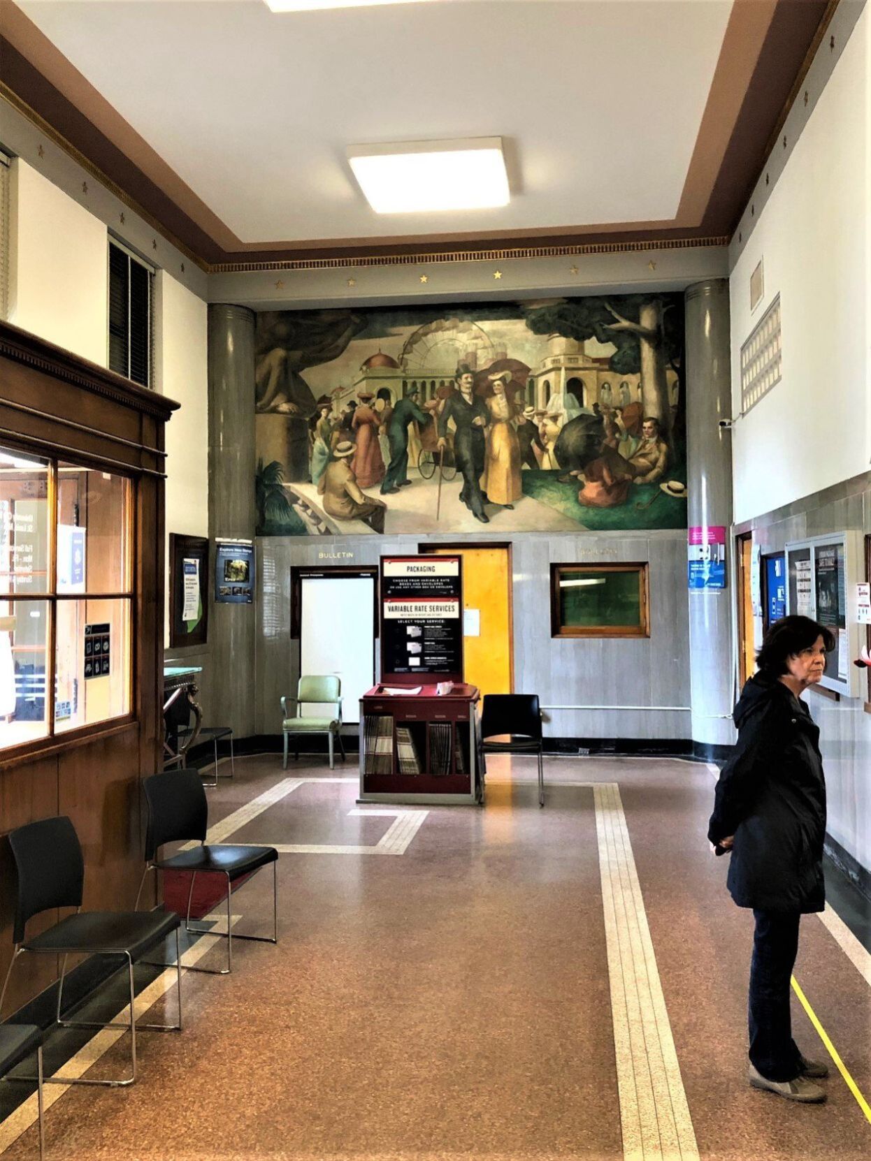 post office art - U City